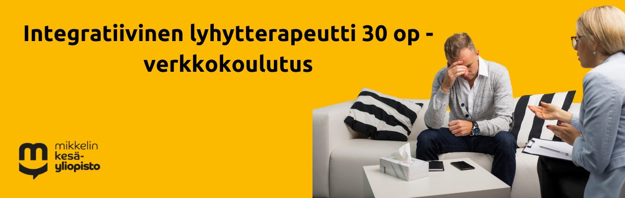 Integratiivinen lyhytterapeutti 30 op -verkkokoulutus
